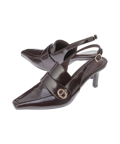 RESEXXY（リゼクシー）の「ポインテッドトゥローファーミュール（その他シューズ・レディース・ブラック/ブラウン・S/M/L）」の21枚目の写真