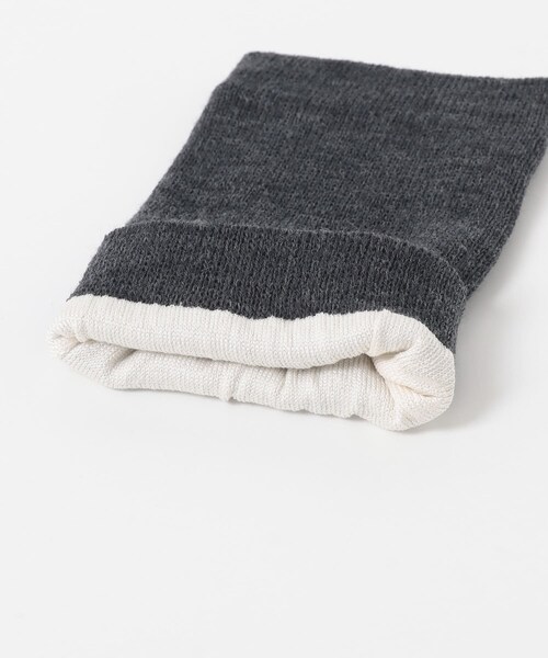 かぐれ（カグレ）の「くらしきぬ　レッグウォーマー ショート（レッグウォーマー・レディース・ブラウン/チャコール/グレー・Free）」の8枚目の写真