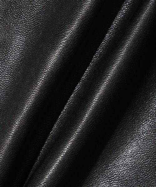 ADAM ET ROPE'(アダムエロペ)の「A-2 GOAT LEATHER BLOUSON(ライダースジャケット・メンズ・ブラック・L/M/S)」の18枚目の写真