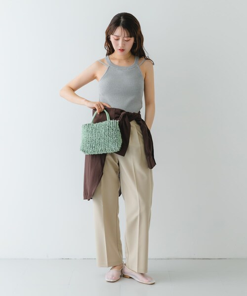RODE SKO（ロデスコ）の「フラワーレースバッグ（ショルダーバッグ・レディース・GRAY/MINT/PINK・one）」の21枚目の写真