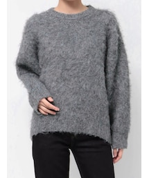 MURUA | ジオメ柄シャギーニット(ニット/セーター)