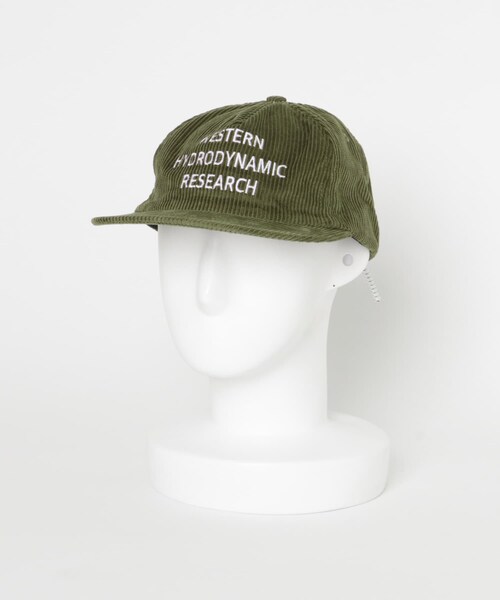 THE GOODLAND MARKET（ザグッドランドマーケット）の「Western Hydrodynamic Research　Whale Cord Hat（キャップ・メンズ・WHITENAVY/ACORN/OLIVE・FREE）」の19枚目の写真