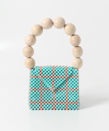 URBAN RESEARCH DOORS | TOOS wood ball handbag(ハンドバッグ)