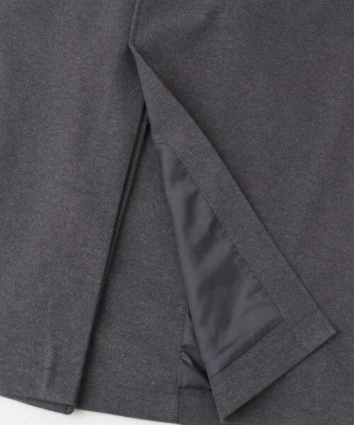 SENSE OF PLACE by URBAN RESEARCH(センスオブプレイスバイアーバンリサーチ)の「スタンドカラーロングコート(テーラードジャケット・レディース・BRN×MOC/GRAY/BLACK・S/M)」の8枚目の写真