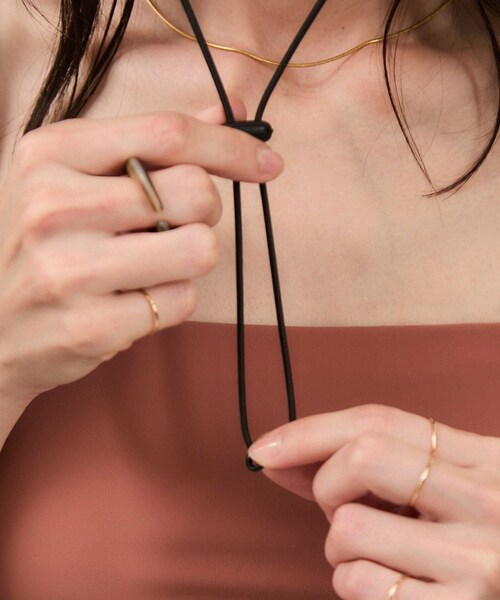 ADAM ET ROPE'（アダムエロペ）の「【Speedo（スピード）】Voyage Pool Hat / ボヤージュプールハット（ハット・レディース・ブラック・F）」の9枚目の写真