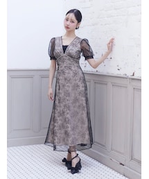 EATME | Vネックレースワンピース(ワンピース)