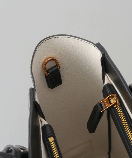 ROPE'（ロペ）の「【E'POR】 I BAG Medium（キャンバスコンビ縦型トートバッグ）（ハンドバッグ・レディース・ブラック系/オフホワイト・F）」の22枚目の写真