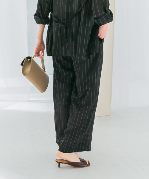URBAN RESEARCH ROSSO（アーバンリサーチロッソ）の「シアーパンツ（その他パンツ・レディース・bk×white/beige・FREE）」の19枚目の写真