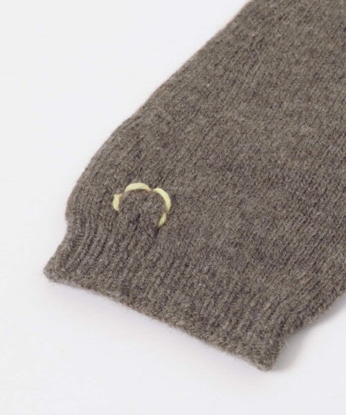 URBAN RESEARCH DOORS(アーバンリサーチドアーズ)の「unfil wool fingerless gloves(ベルト・レディース・l.gray/red/d.mocha・1)」の9枚目の写真