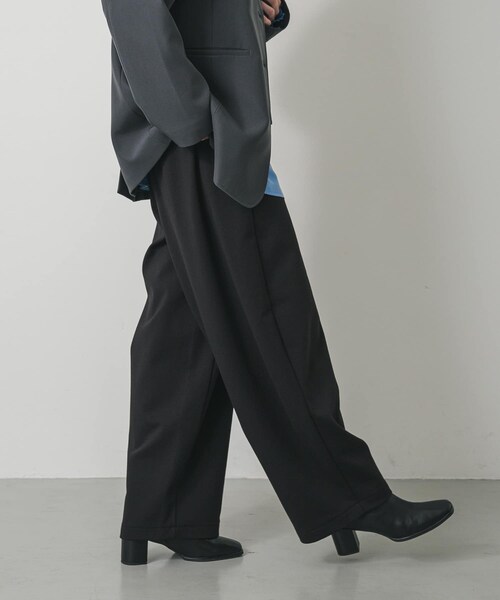 SENSE OF PLACE by URBAN RESEARCH（センスオブプレイスバイアーバンリサーチ）の「ワンポイントシシュウスウェットパンツ（スウェットパンツ・レディース・GRAY/BLACK・S/M）」の13枚目の写真