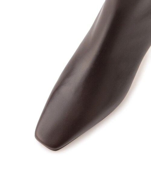 ROPE'（ロペ）の「イタリアンレザーショートブーツ（ブーツ・レディース・ブラック/ダークブラウン・36/36.5/37/37.5）」の12枚目の写真