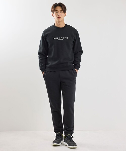 ROPE'（ロペ）の「【ESSENTIAL】 裏起毛ジョガーパンツ（その他パンツ・レディース・ブラック/グレー・L/M/XL）」の8枚目の写真