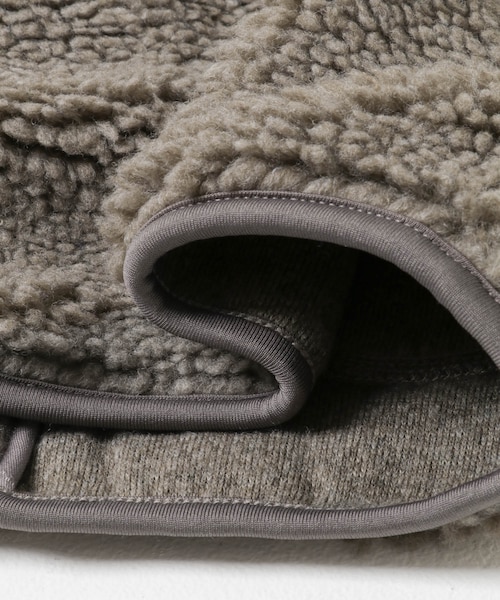URBAN RESEARCH DOORS（アーバンリサーチドアーズ）の「GYMPHLEX　BOA HOODED VEST（ベスト・レディース・OYSTER/TAUPE/DK.GREY/NAVY/DK.BEIGE・14）」の16枚目の写真