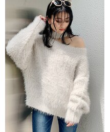 GYDA | 2WAYシャギーニット トップス(ニット/セーター)