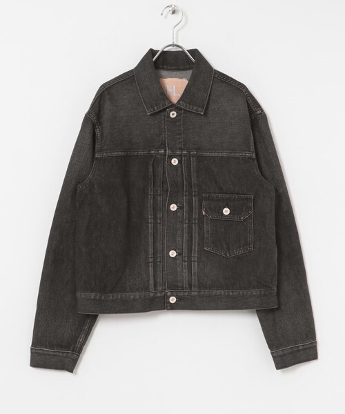 URBAN RESEARCH（アーバンリサーチ）の「HERILL　HL Denim XX Jacket（デニムジャケット・メンズ・Blk vint/Natural・1/2/3）」の16枚目の写真