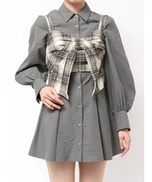 CALNAMUR | リボンビスチェ(キャミソール)