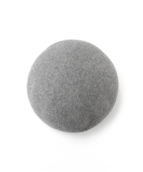 ROPE' PICNIC（ロペピクニック）の「ウールフェルトベレー帽/リンクコーデ（ハンチング/ベレー帽・レディース・ブラック/ライトグレー・F）」の7枚目の写真