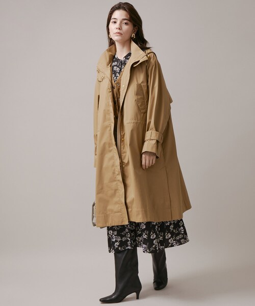 ROPE'（ロペ）の「【新色追加】【Mizunoコラボ】撥水/300daysコントロールコート（その他アウター・レディース・ブラック/ブラウン/ブラウン系/カーキ・40/36/38）」の18枚目の写真