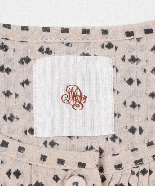 かぐれ（カグレ）の「maison de soil　BLOCK PRINT SHIRTS DRESS（ワンピース・レディース・LT BEIGE・2）」の20枚目の写真