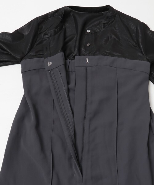 URBAN RESEARCH ROSSO（アーバンリサーチロッソ）の「レイヤードライクオールインワン（つなぎ/オールインワン・レディース・BEIGE×OFF/CGY×BLK・36/38）」の17枚目の写真