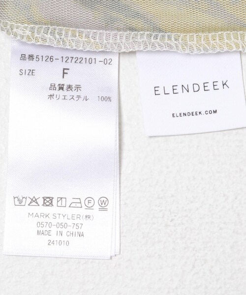 URBAN RESEARCH ROSSO（アーバンリサーチロッソ）の「ELENDEEK　ORE GLINT SKIN CUT AND SEWN（Tシャツ/カットソー・レディース・IVY・Free）」の7枚目の写真