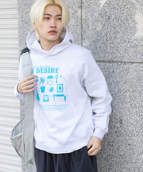 SENSE OF PLACE by URBAN RESEARCH（センスオブプレイスバイアーバンリサーチ）の「Furniture Graphic hoodie（パーカー・メンズ・BLACK/GRAY/NAVY・M/L）」の16枚目の写真