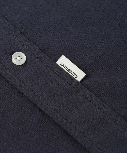 Saturdays NYC(サタデーズ ニューヨークシティ )の「Oxford B.D Shirt(シャツ/ブラウス・レディース・ホワイト/ネイビー・L/M/S/XL)」の21枚目の写真