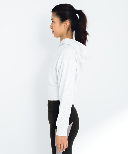 URBAN RESEARCH Sonny Label（アーバンリサーチサニーレーベル）の「SLAB　Short Zip Parka（パーカー・レディース・オフ/オートミール/杢グレー・FREE）」の22枚目の写真