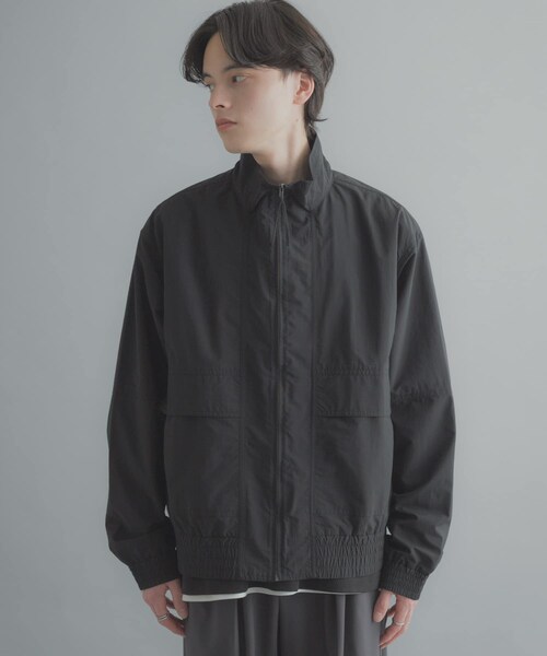 SENSE OF PLACE by URBAN RESEARCH(センスオブプレイスバイアーバンリサーチ)の「リップストップナイロンブルゾン(ブルゾン・メンズ・BLACK/BROWN/YELLOW・M/L)」の13枚目の写真