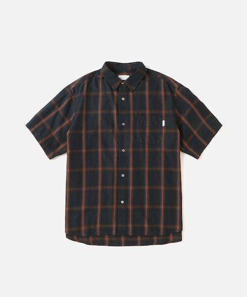 Saturdays NYC(サタデーズ ニューヨークシティ )の「Bruce Ombre Check SS Shirt(シャツ/ブラウス・レディース・オフホワイト/ネイビー・L/M/S/XL)」の12枚目の写真