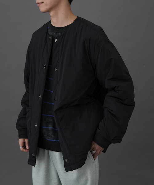 URBAN RESEARCH DOORS(アーバンリサーチドアーズ)の「FORK&SPOON SORONAリバーシブルブルゾン(ブルゾン・メンズ・BLACK/KHAKI/BEIGE・4/5)」の1枚目の写真