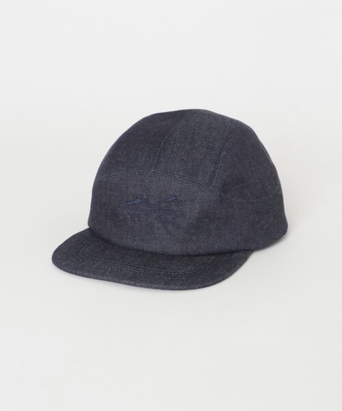 EKAL（エカル）の「White Mountaineering　別注DENIM EMBROIDERY CAP（キャップ・メンズ・ブルー・One）」の3枚目の写真