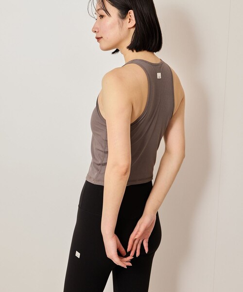 NERGY(ナージー)の「【VUORI】Pose Plyo Tankポーズプライオタンクトップ(タンクトップ・レディース・ブラック/ダークブラウン・S)」の21枚目の写真
