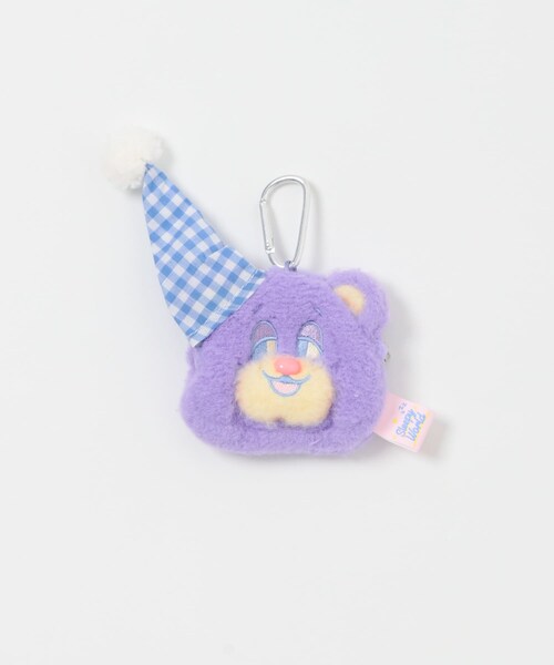SMELLY（スメリー）の「『WEB/一部店舗限定』NEONMOON　Sleepy Teddy Pouch（ポーチ・レディース・MNT/PNK/PPL/BRN/IVO・-）」の15枚目の写真