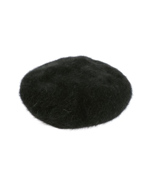 EMODA（エモダ）の「シャギーベレー（ハンチング/ベレー帽・レディース・グレー/ブラック・F）」の2枚目の写真