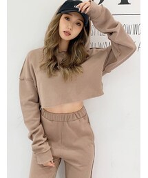 GYDA | ショートスウェットパーカー(パーカー)