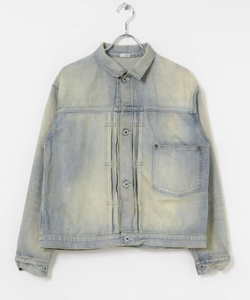 URBAN RESEARCH(アーバンリサーチ)の「A PRESSE 1st Type Denim Jacket(デニムジャケット・メンズ・BLEACH・46/48/50)」の5枚目の写真