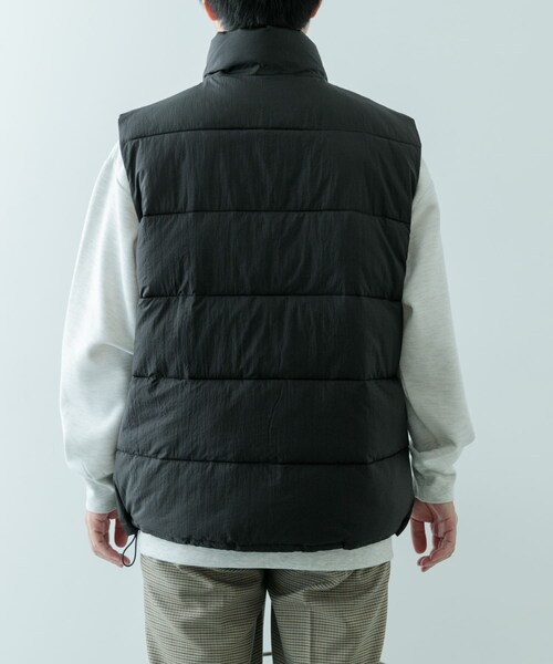ITEMS URBANRESEARCH（アイテムズ アーバンリサーチ）の「発熱機能 パデッドベスト（その他アウター・メンズ・BLK/BRN/BLU/B.GRN・M/L）」の12枚目の写真