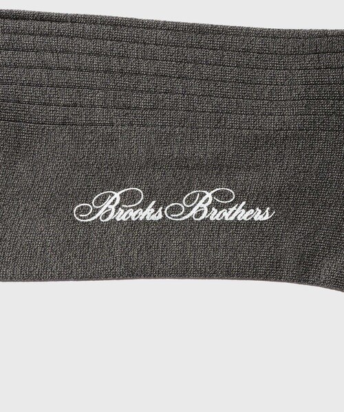 ADAM ET ROPE'(アダムエロペ)の「【Brooks Brothers/ブルックスブラザーズ】BBJ EX SCK CTN DRESS(ソックス/靴下・メンズ・ブラック/グレー/ネイビー・F)」の10枚目の写真