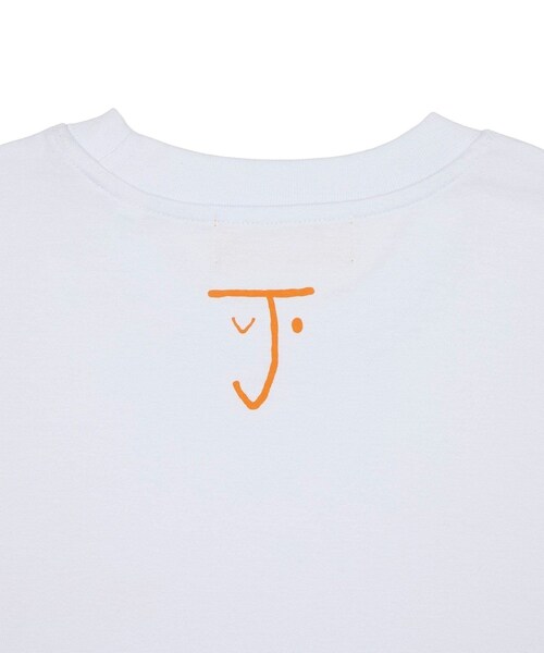 bonjour records（ボンジュールレコーズ）の「Jolene/ジョリーン house tee（Tシャツ/カットソー・レディース・ホワイト/ベージュ/サックス・L/M/XL）」の14枚目の写真