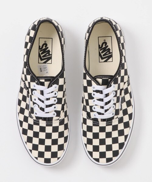 URBAN RESEARCH DOORS(アーバンリサーチドアーズ)の「VANS AUTHENTIC(スニーカー・メンズ・BLK/WHT・26/26.5/27/27.5/28/28.5)」の4枚目の写真