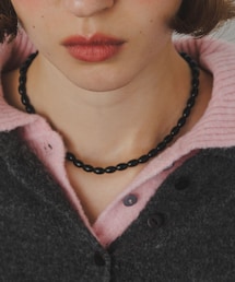 SMELLY | オーバルビーズネックレス(ネックレス)