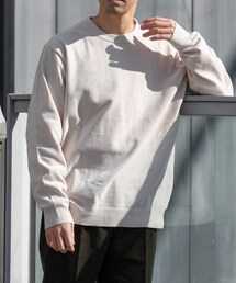 URBAN RESEARCH ROSSO | 『XLサイズあり』モールクルーネックニット(ニット/セーター)