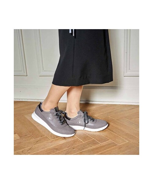 Riz raffinee（リズラフィーネ）の「リズ ラフィーネ Riz raffinee 【le coq sportif×Riz raffinee】レースアップスニーカー （スニーカー・レディース・NV/OK/SV/BL/GY/BG・225/22.5cm/230/23cm/235/23.5cm/240/24cm/245/24.5cm/250/25cm）」の15枚目の写真