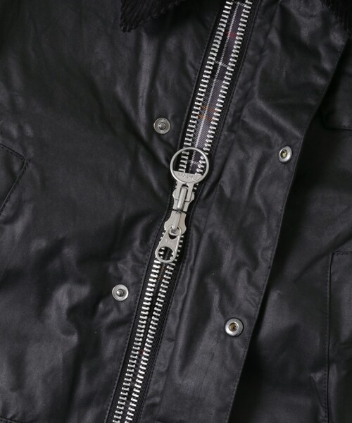 URBAN RESEARCH（アーバンリサーチ）の「Barbour　OS BEDALE WAX JACKET（テーラードジャケット・メンズ・SAGE/BLACK・36/38/40）」の6枚目の写真