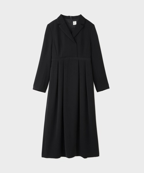 ROPE'(ロペ)の「【一部店舗限定】【REALM(レルム)】LONG-SLEEVE DRESS|ドレス 26SS(ドレス・レディース・ネイビー/ベージュ・36/38)」の8枚目の写真