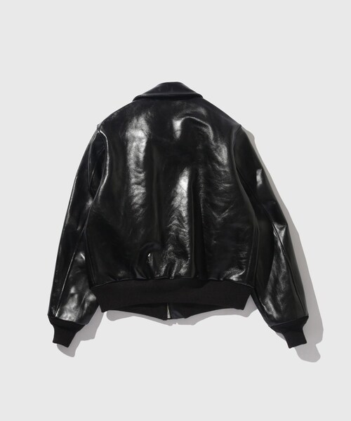 ADAM ET ROPE'（アダムエロペ）の「【BUZZ RICSONS WILLIAM GIBSON COLLECTION】BLACK A-2（ライダースジャケット・メンズ・ブラック・40/42/44）」の15枚目の写真