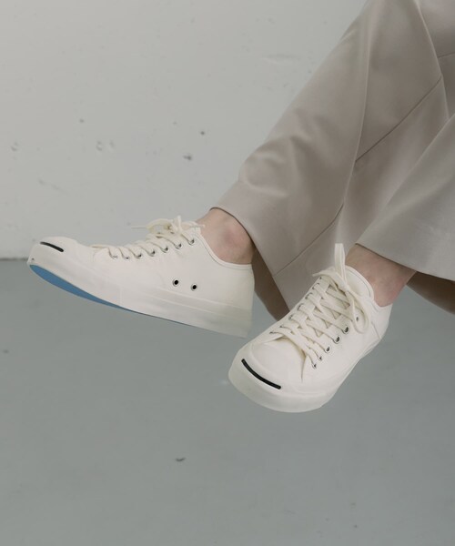 SENSE OF PLACE by URBAN RESEARCH(センスオブプレイスバイアーバンリサーチ)の「Converse JACK PURCELL CL(スニーカー・メンズ・WHITE/BLACK・26/27/28)」の13枚目の写真