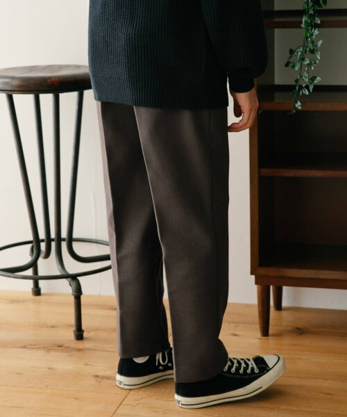 ITEMS URBANRESEARCH（アイテムズ アーバンリサーチ）の「ウールタッチ センタープレスパンツ（その他パンツ・メンズ・MOC/BLK/BRN・M/L）」の18枚目の写真