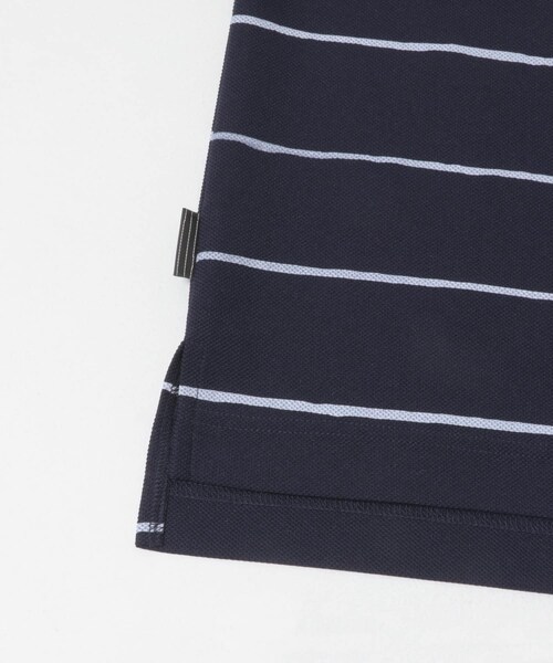 URBAN RESEARCH（アーバンリサーチ）の「SFC　SIDE STRIPE BIG POLO（ポロシャツ・メンズ・NAVY/WHITE/BLACK・M/L/XL/XXL）」の17枚目の写真